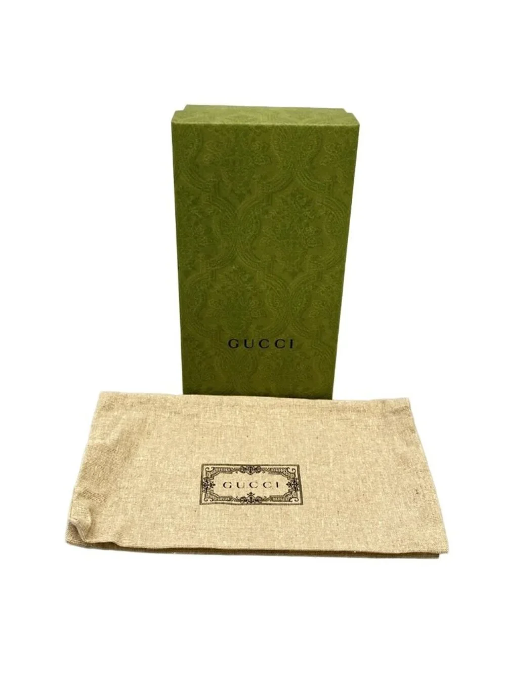 ★SOLD★ Gucci Wallet GG Marmont Continental Black Beige Ebony Leather - Picture 12 of 12